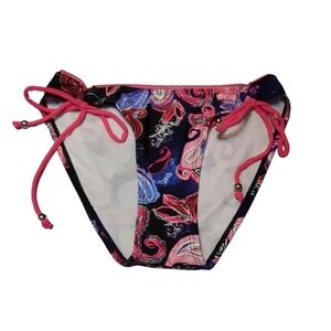 Beach Club Society Paisley Bikini Bottom Extra Small